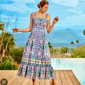 Antonio Melani Paige Mosaic Print Dress size 4